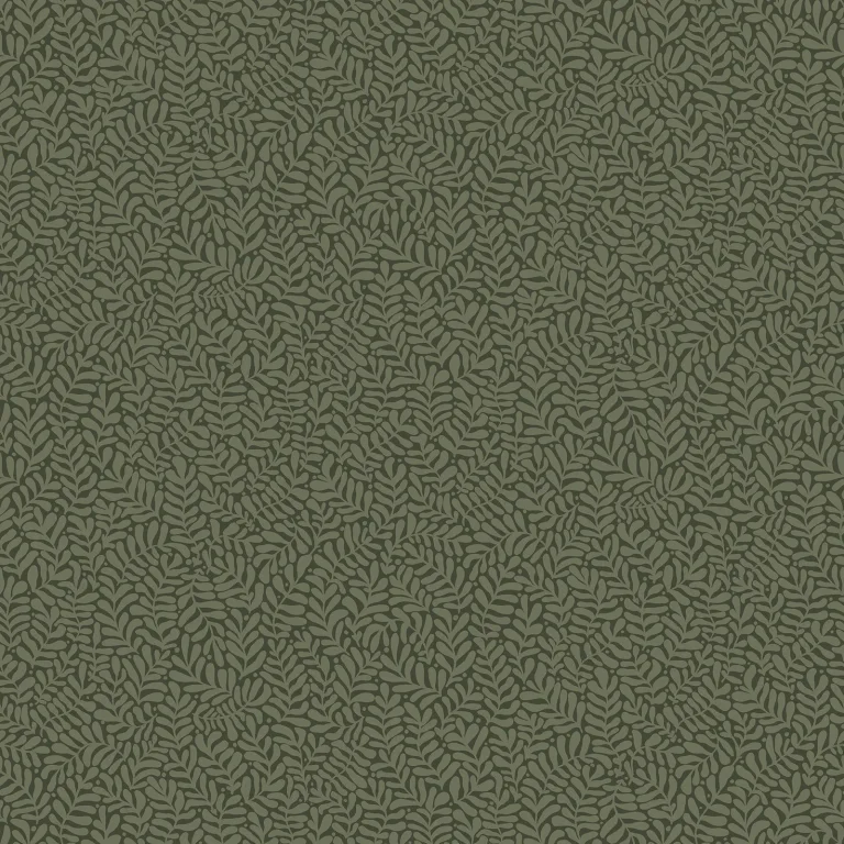 Anna Fern Trail Wallpaper - Dark Green — Ảnh 3