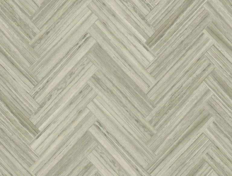 Hermosa Herringbone Peel and Stick Wallpaper - Neutral — Image 6