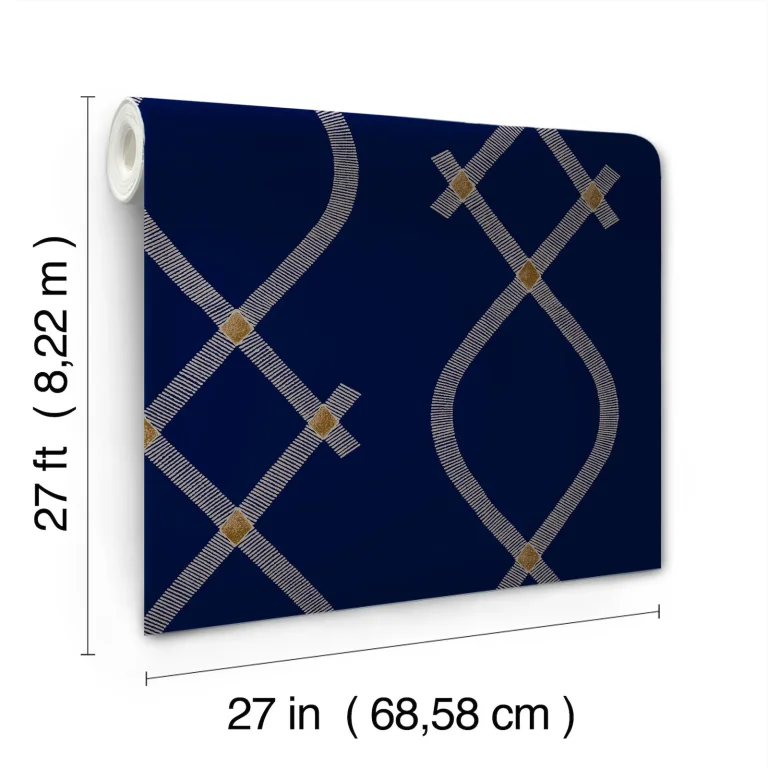 Ronald Redding Ellena Wallpaper - Navy — Ảnh 4