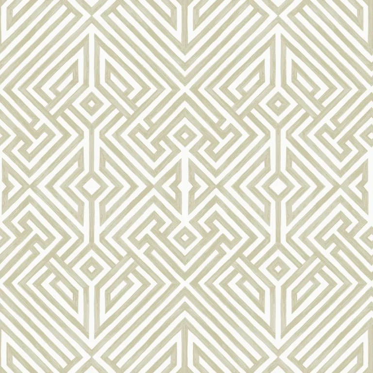 Lyon Geometric Key Wallpaper - Gold — Ảnh 5