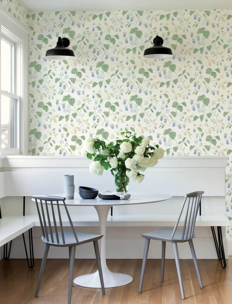 Chesapeake Mercy Berry Vines Wallpaper - White — Ảnh 5