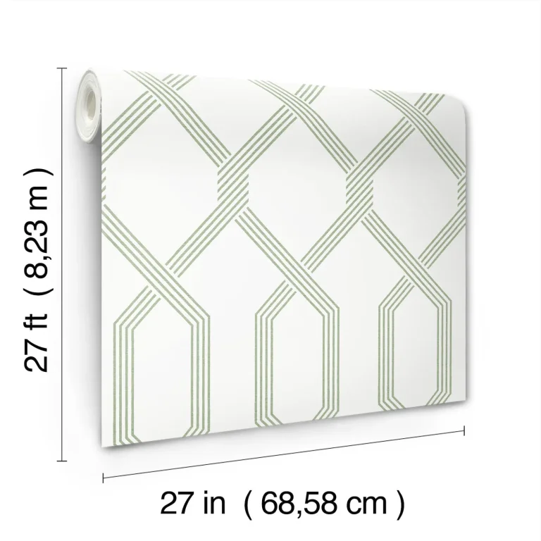 Ronald Redding Palisade Wallpaper - Green — Image 6