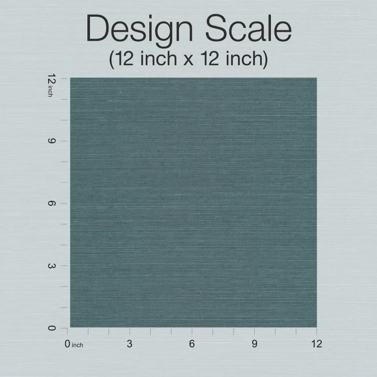 Makasa Sisal Wallpaper - Teal — Ảnh 7