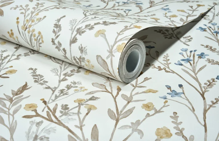 Chesapeake Laverne Wildflowers Wallpaper - Neutral — Ảnh 4