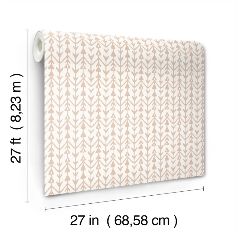 Martigue Stripe Wallpaper - Blush — Ảnh 3
