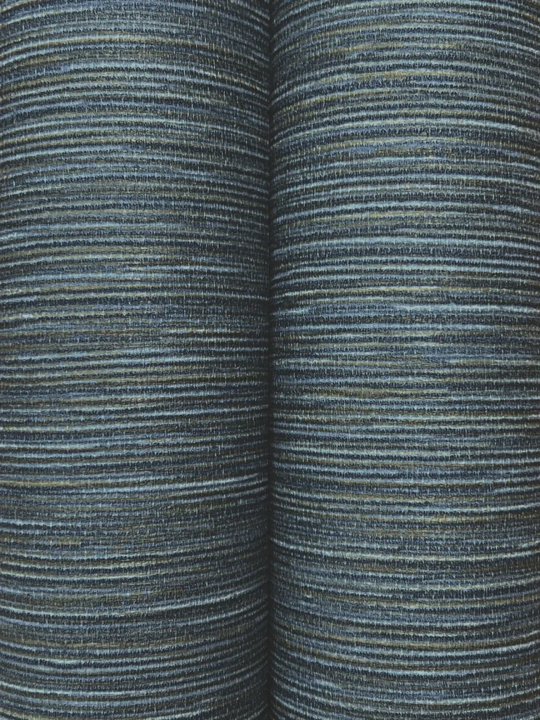 Oasis Faux Grasscloth Wallpaper - Dark Blue