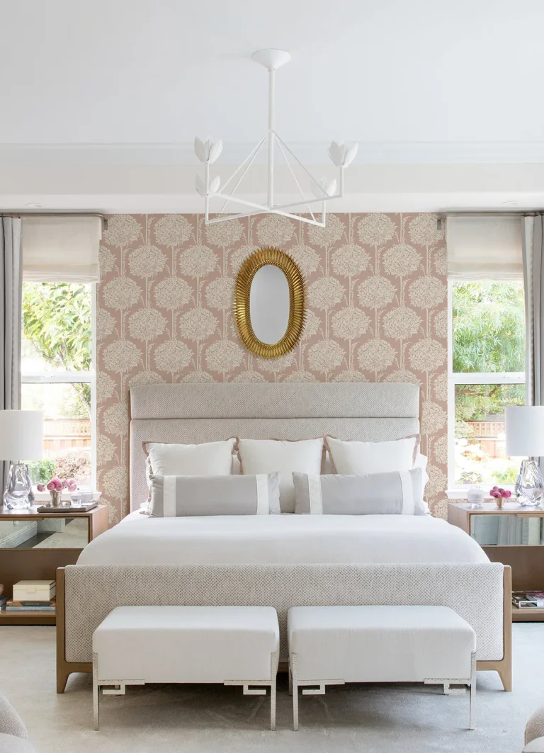 Zaria Topiary Wallpaper - Apricot — Ảnh 3