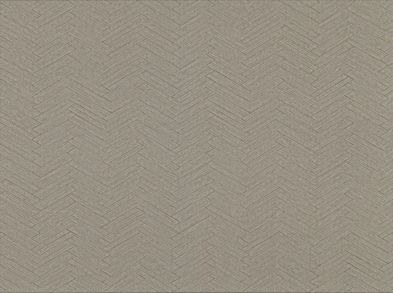 Karma Herringhone Weave Wallpaper - Brown — Ảnh 3