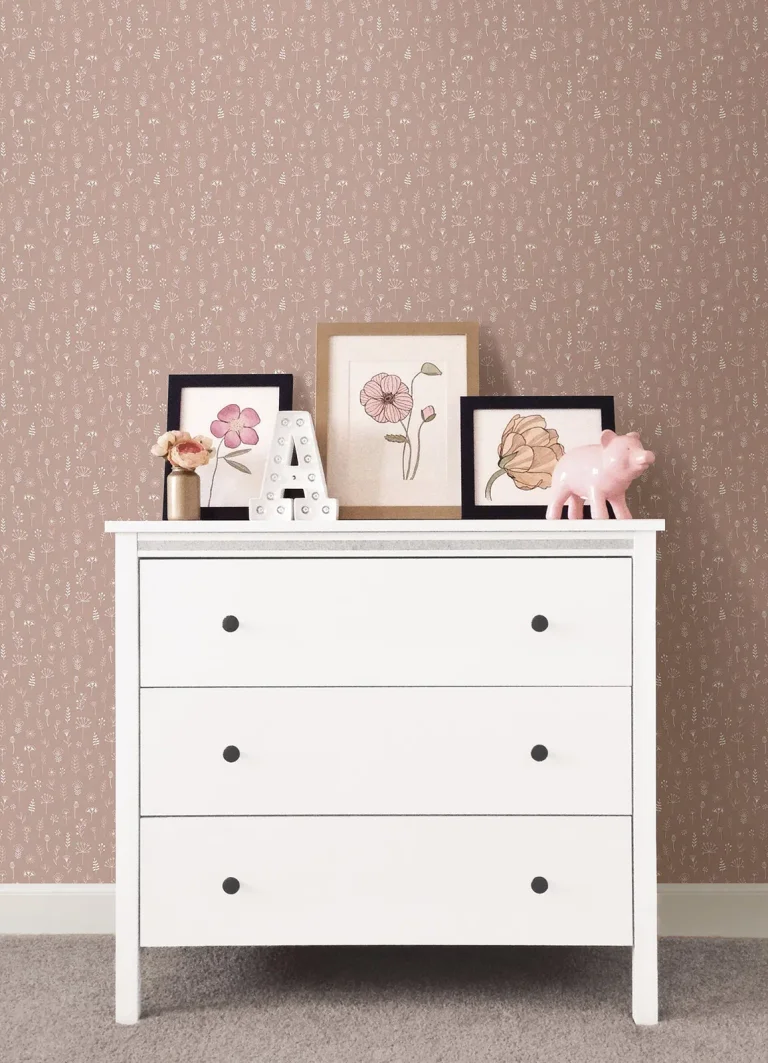 Chesapeake Tatula Floral Wallpaper - Rose — Ảnh 3