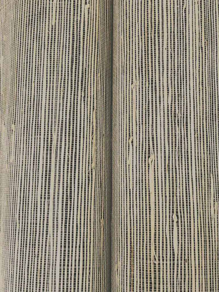 Ronald Redding Horizontal Jute Wallpaper - Black — Image 5
