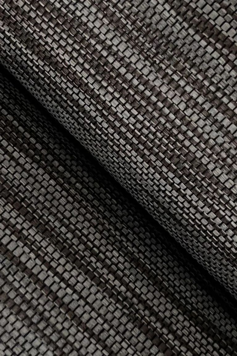 Ronald Redding Horizon Paperweave Wallpaper - Black — Ảnh 4
