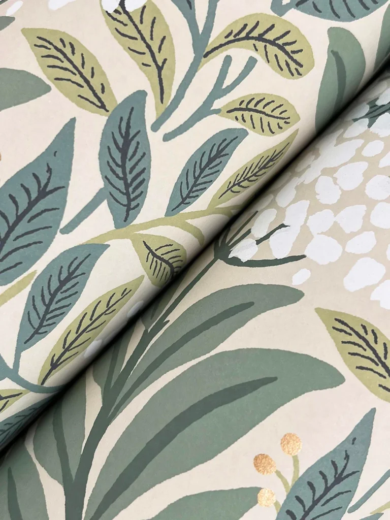 Rifle Paper Co. Highgrove Wallpaper - Linen — Ảnh 7