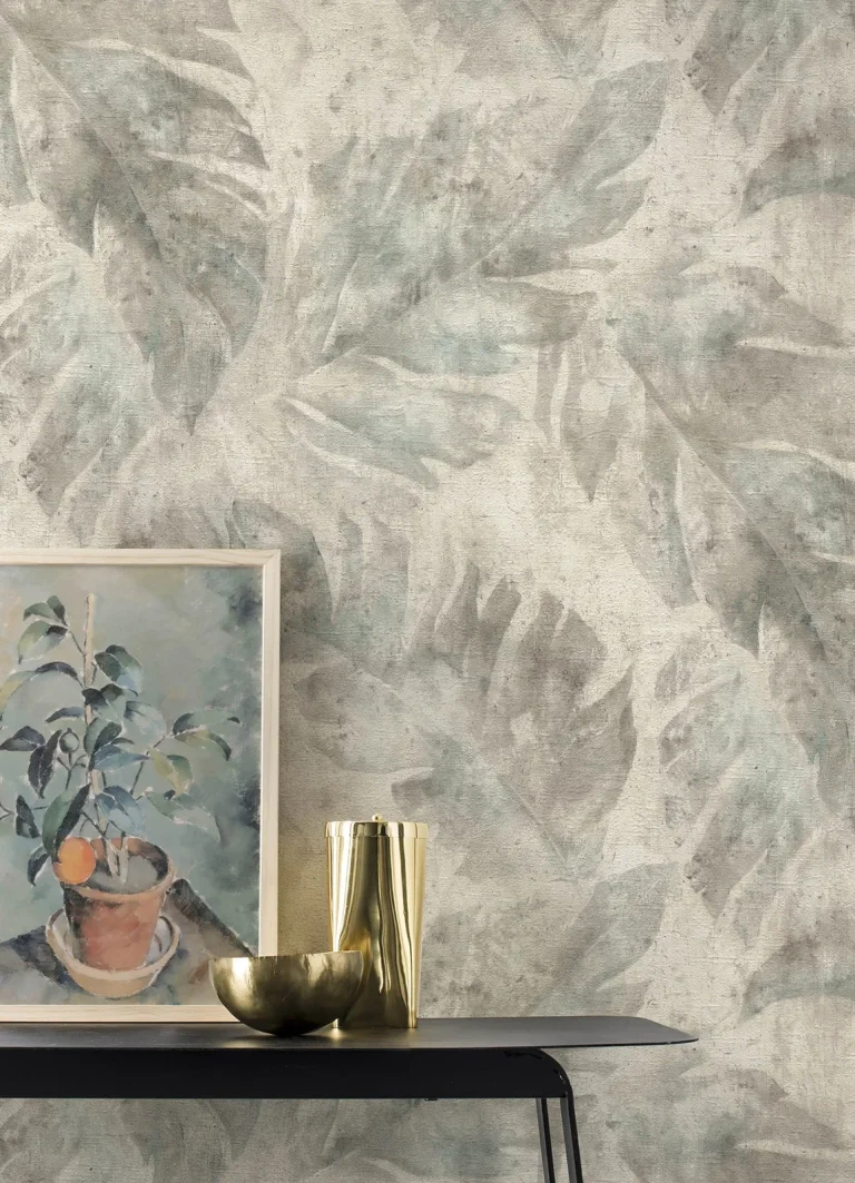 Sanne Palm Wallpaper - Grey — Ảnh 2