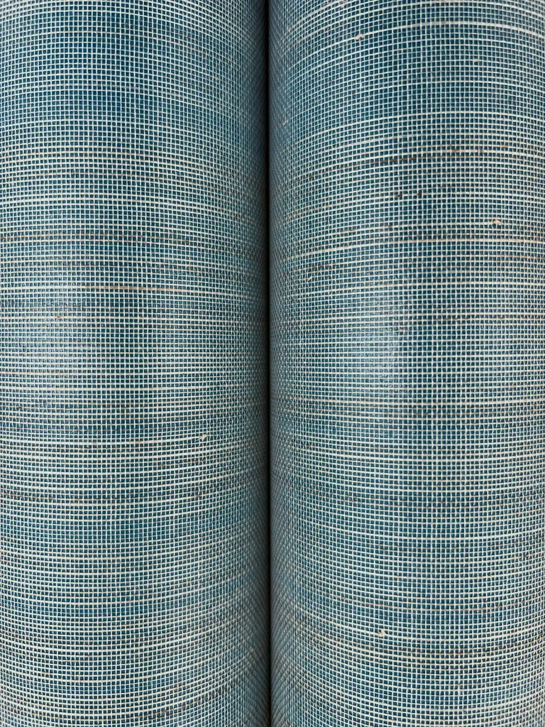 Ronald Redding Tailored Abaca Wallpaper - Seagrass