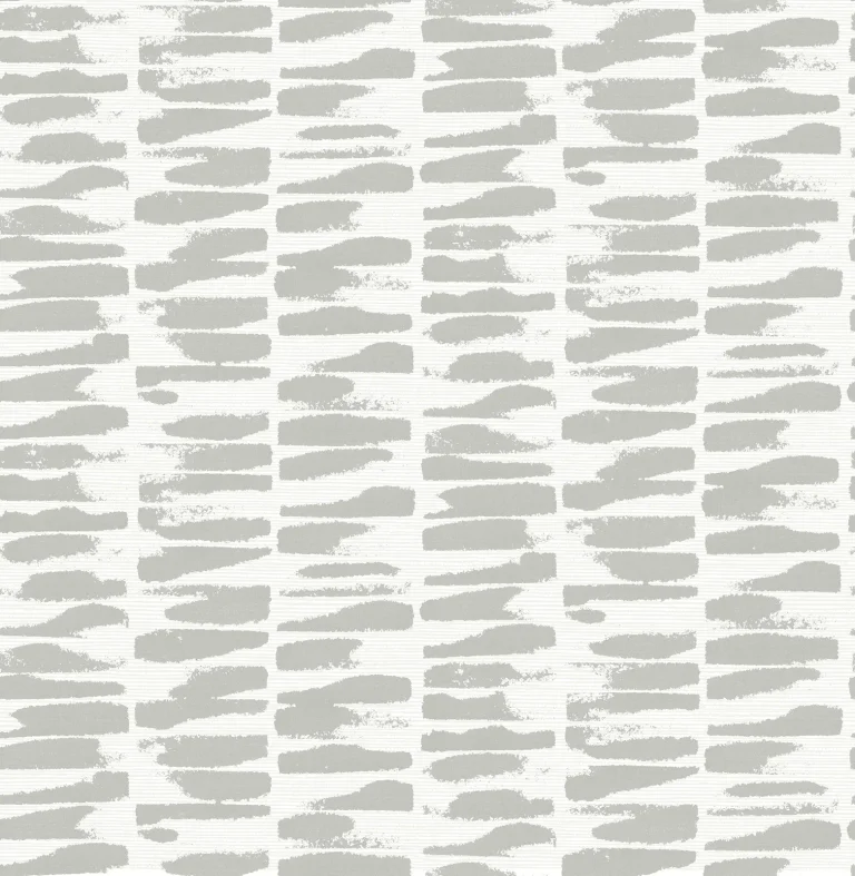 Myrtle Abstract Stripe Wallpaper - Grey — Ảnh 2