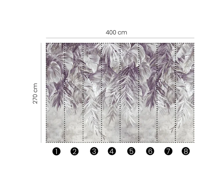 Fashion For Walls Digital Wallpaper Wall Mural - 2536V12 — Ảnh 3