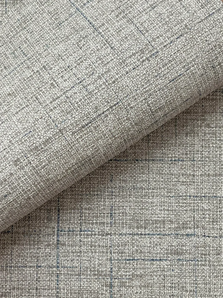Leon Faux Fabric Wallpaper - Olive — Ảnh 3