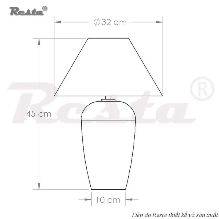 Resta 37 table lamp — Ảnh 3