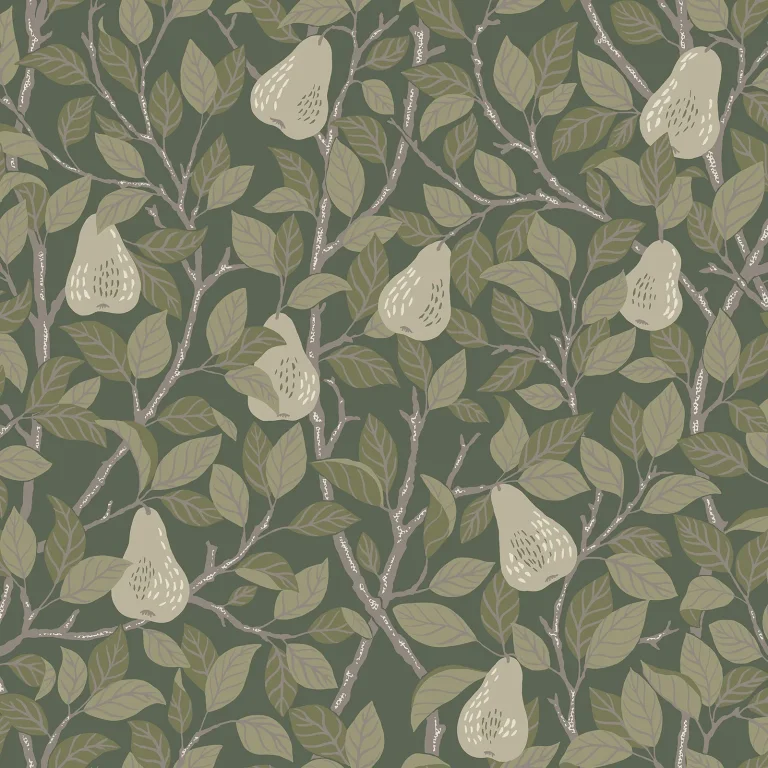 Pirum Pear Wallpaper - Green — Ảnh 2