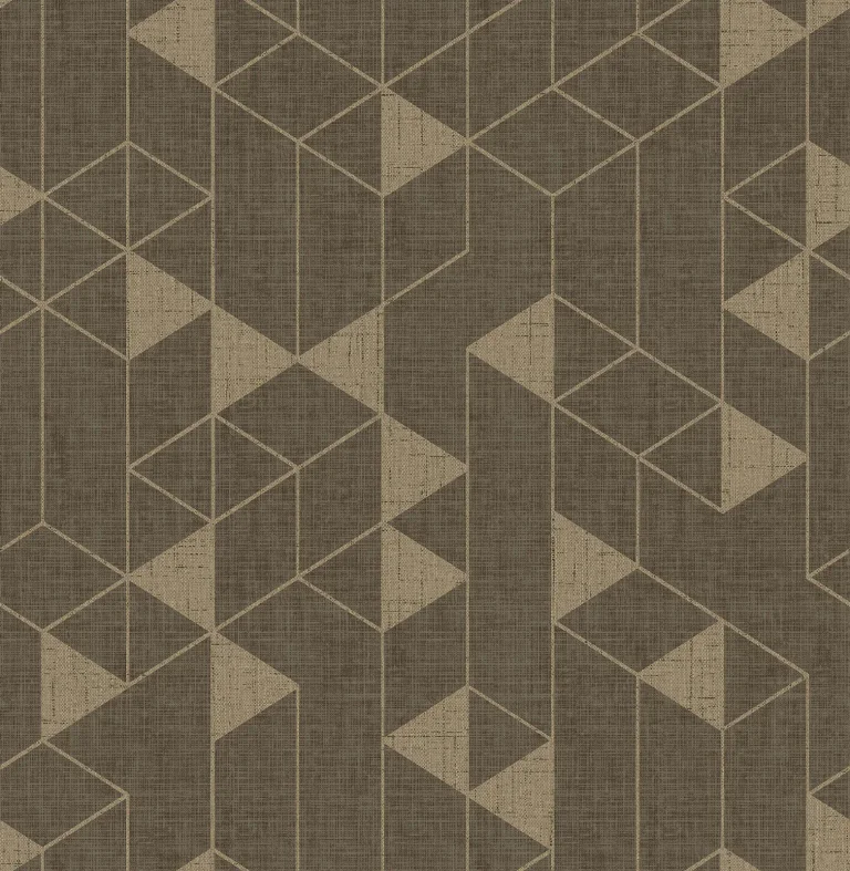 Fairbank Linen Geometric Wallpaper - Linen — Ảnh 4