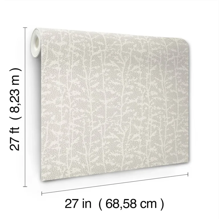 Layton Climbing Vines Wallpaper - Taupe — Ảnh 6