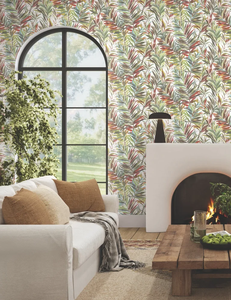 Swaying Palms Wallpaper - Wallpaper Rouge & Mink — Ảnh 5