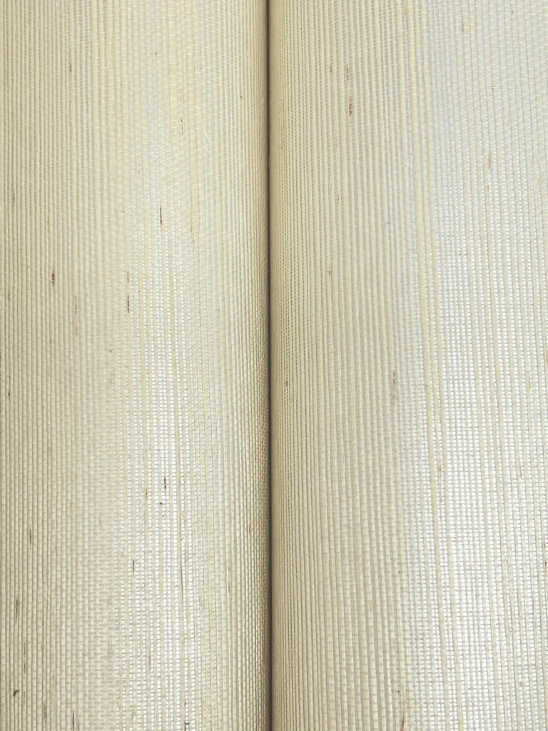 Ronald Redding Glistening Sisal Grasscloth Wallpaper - Whitening — Ảnh 5