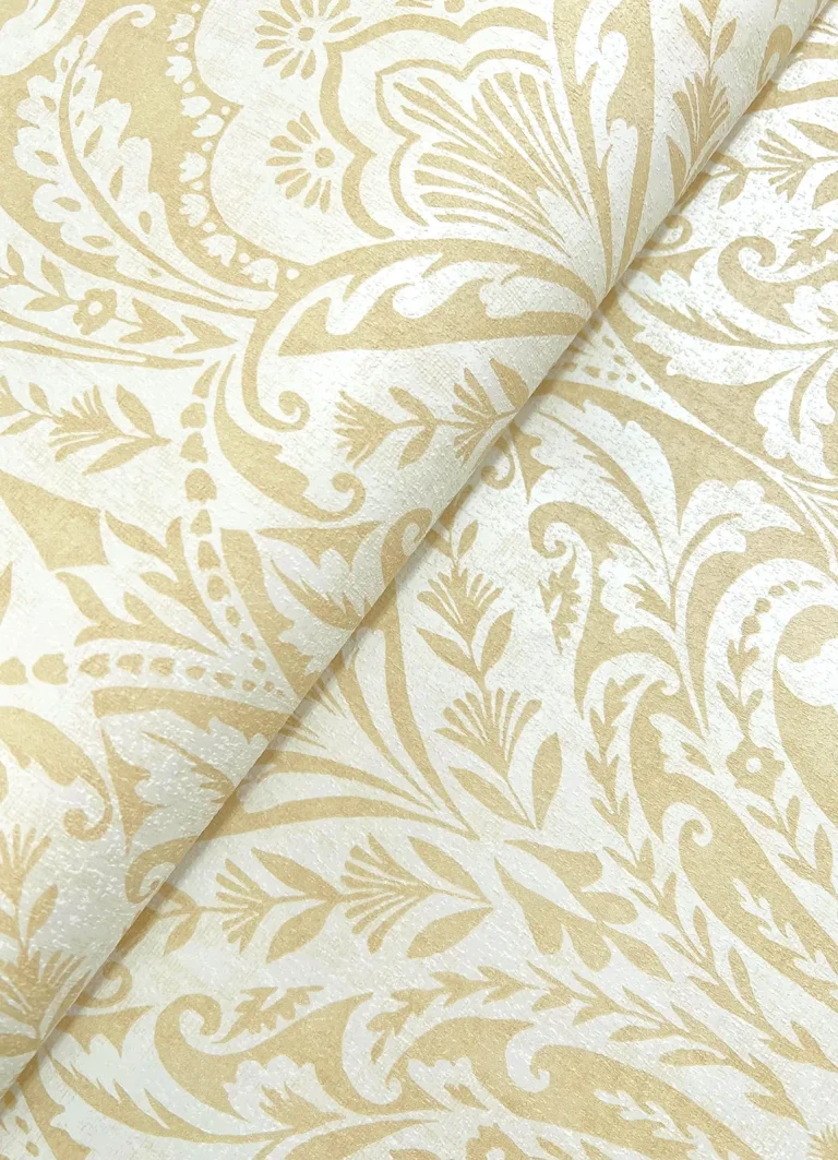 Berkshire Damask Wallpaper - Butter — Ảnh 7