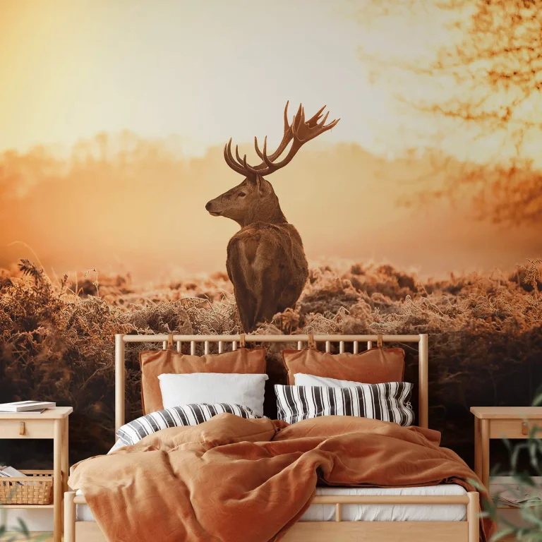 Majestic Deer - Wall Mural 5514 - 4 Panel - 192cm x 260cm — Ảnh 2