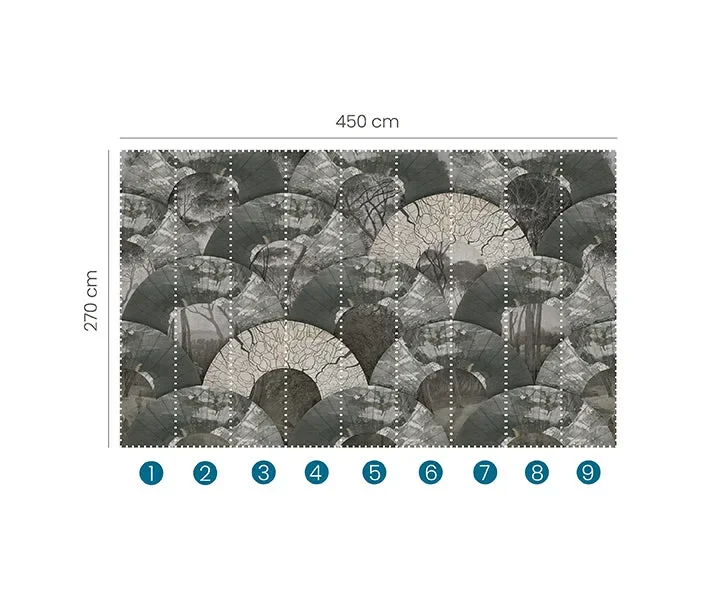Zoom Digital Wallpaper Wall Mural - 2512N11 — Ảnh 3