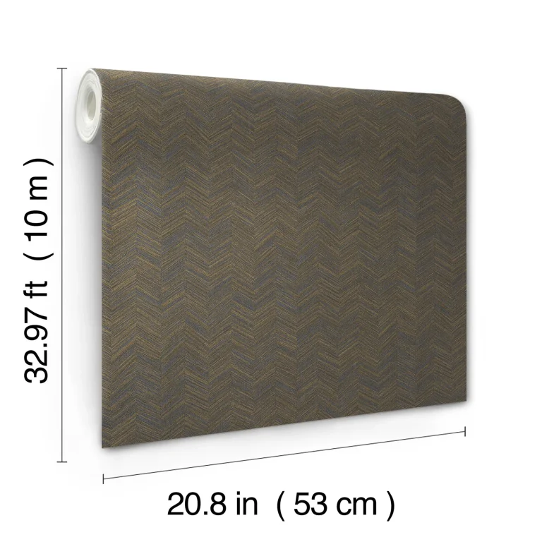 Raised Chevron Wallpaper - Blue — Ảnh 5