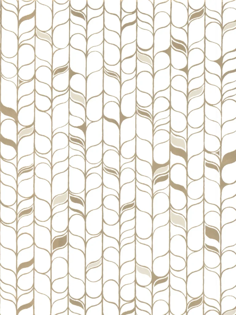 Candice Olson Perfect Petals Wallpaper - White/Antique Gold — Ảnh 3
