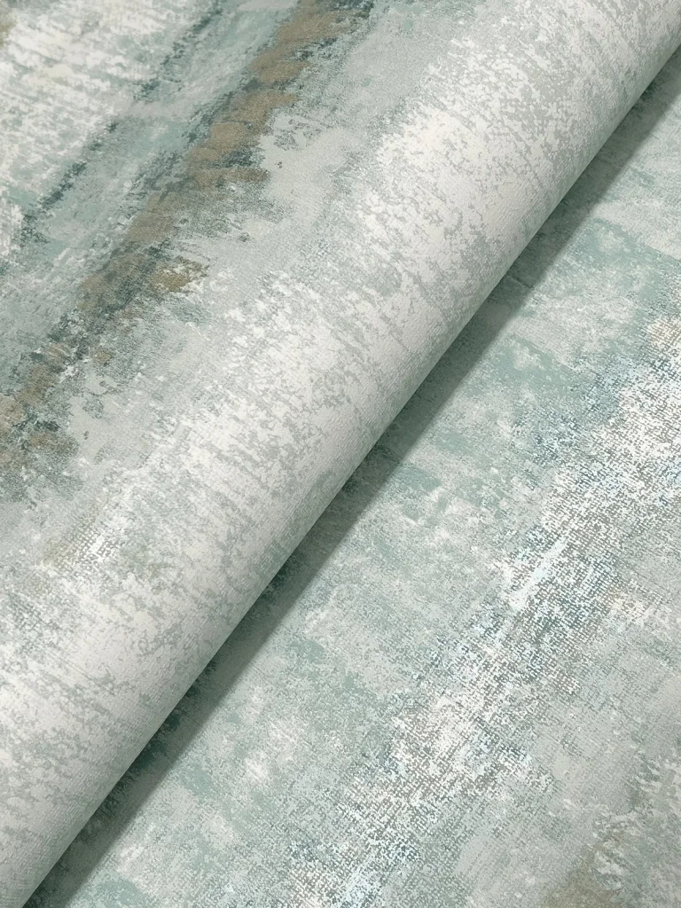 Morningtide Textured Stripe Wallpaper - Light Blue — Ảnh 2