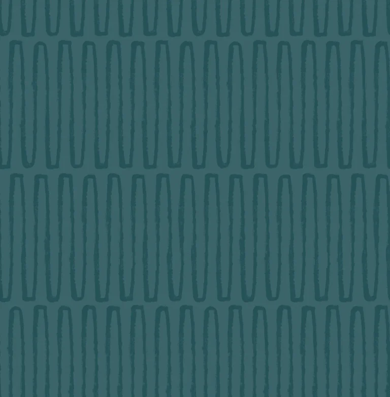 Lars Retro Wave Wallpaper - Teal — Ảnh 3