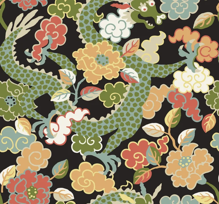 Yanci Dragon Wallpaper - Green — Ảnh 2