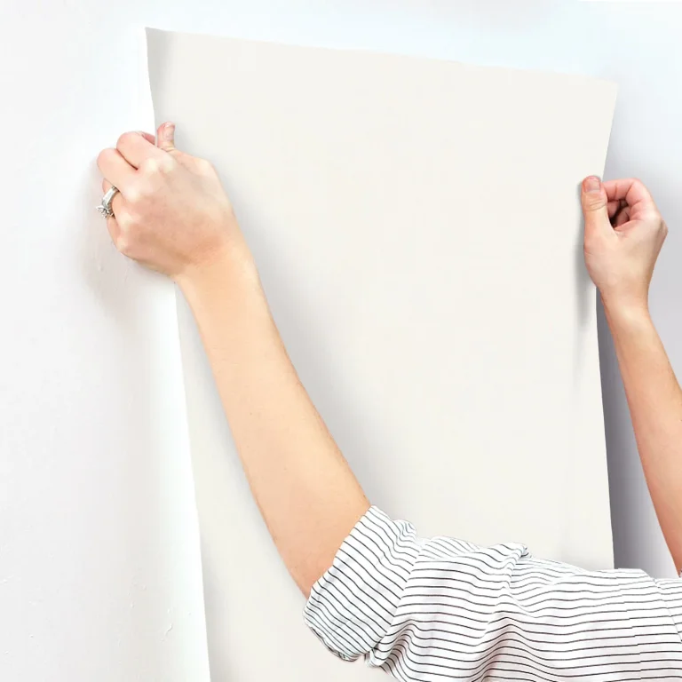 Parget Snövit Textured Wallpaper - White — Ảnh 4