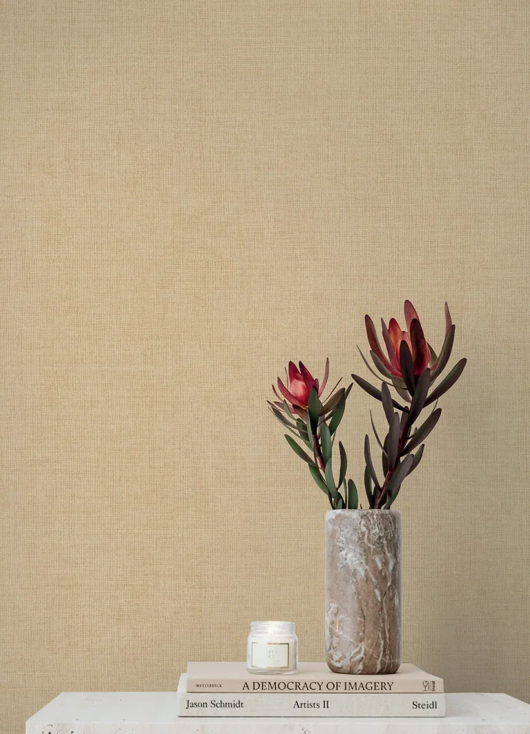 Alba Open Weave Wallpaper - Yellow — Ảnh 6