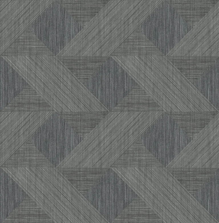 Presley Tessellation Wallpaper - Black — Ảnh 2