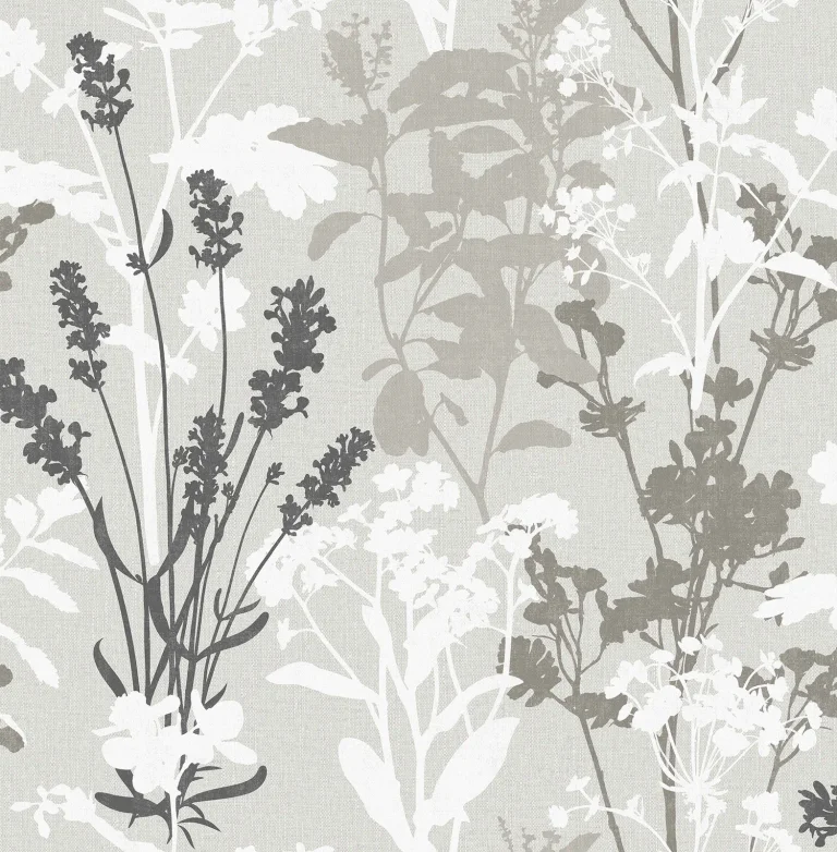 Santa Wild Flowers Wallpaper - Multicolor — Image 3