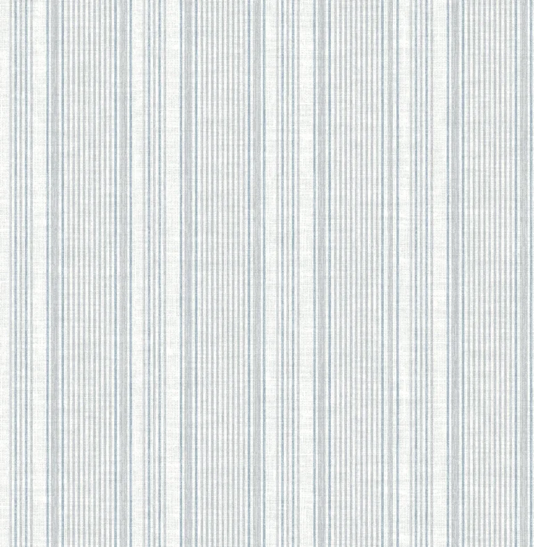 Ayanna Striped Wallpaper - Blue — Ảnh 4