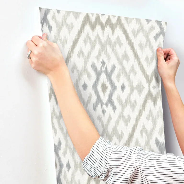Solola Ikat Wallpaper - Stone — Ảnh 7