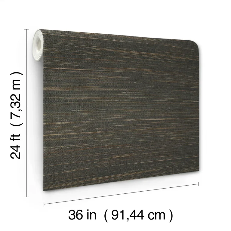 Ronald Redding Multicolored Hemp Wallpaper - Lead — Ảnh 4