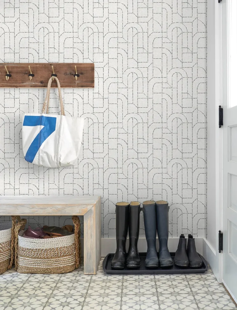 Integrity Arched Outlines Wallpaper - Grey — Ảnh 5