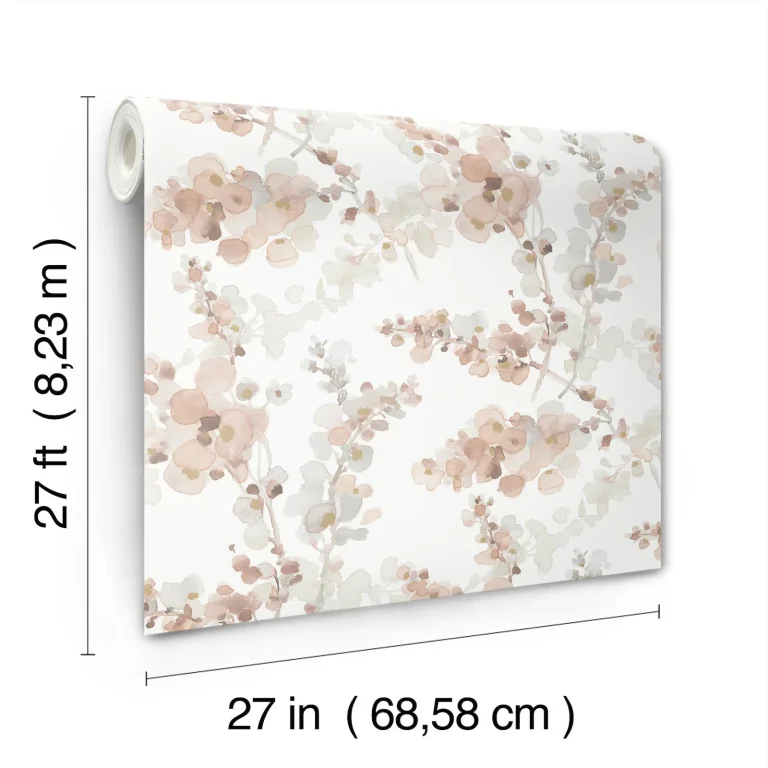 Candice Olson Blossom Fling Wallpaper - Clay — Ảnh 4