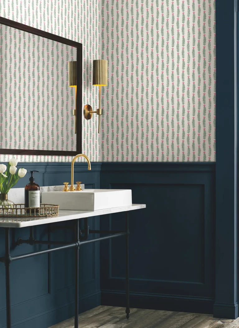 Rifle Paper Co. Eden Wallpaper - White — Ảnh 3