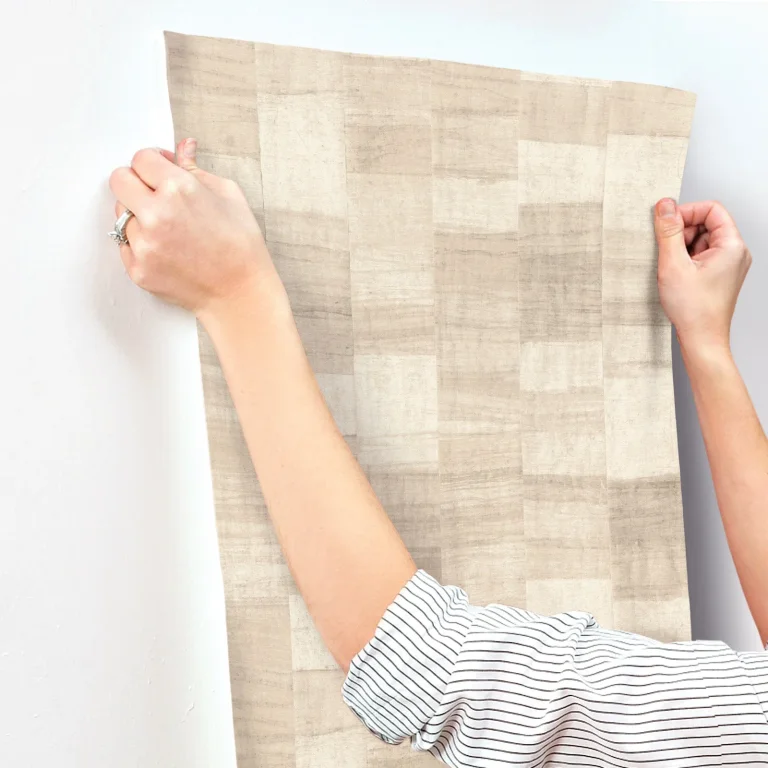 Ivo Block Stripe Wallpaper - Beige — Ảnh 2