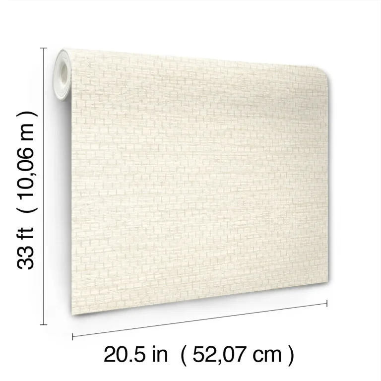 Chesapeake Plaited Grass Wallpaper - Cream — Ảnh 6