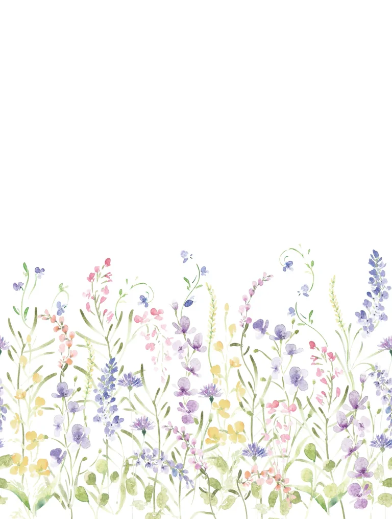 Cute Walls - Spring Flowers Mural - 6120-1 — Ảnh 2