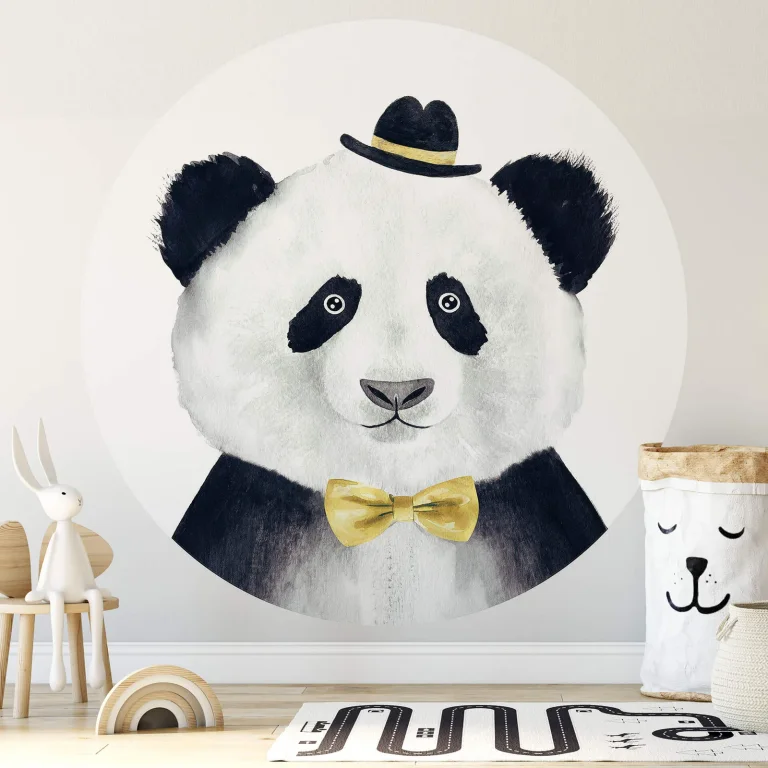 Cuddly Panda - Wall Mural 5529 - 4 Panel - 192cm x 260cm — Ảnh 2