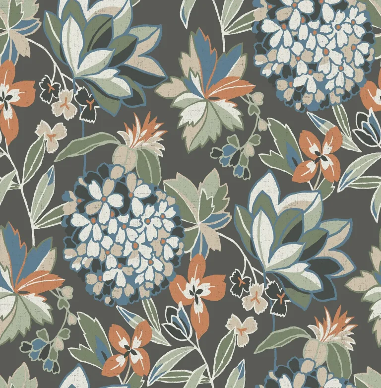 Valdivian Floral Wallpaper - Moss — Ảnh 4